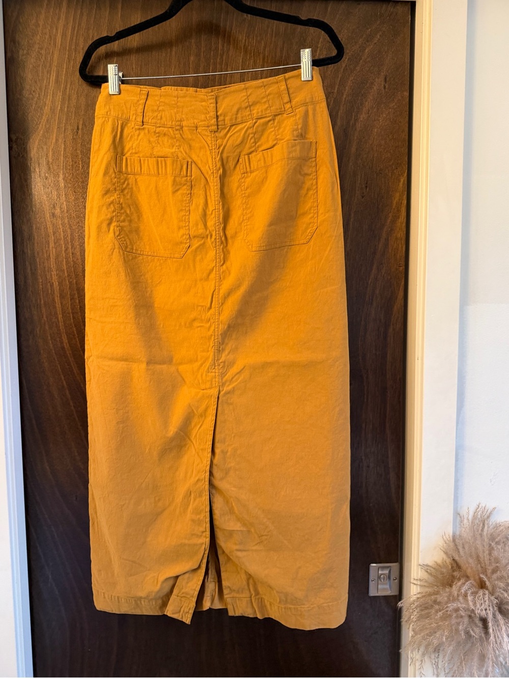 Maeve Anthropologie Colette Tan Maxi Straight Skirt, Size Medium - Picture 8 of 12